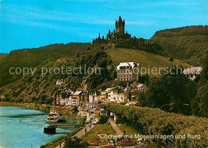 Cochem Mosel Moselanlagen Reichsburg