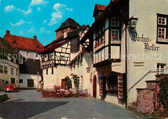 Blankenheim Ahr Altstadt Bacchus Keller Gaststaette