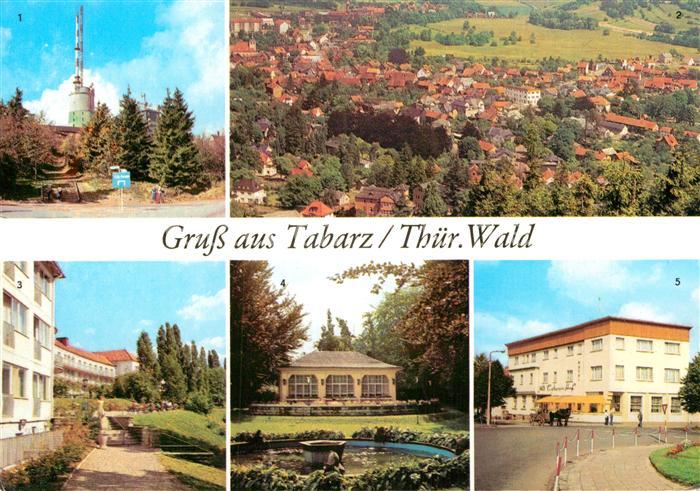 Tabarz Grosser Inselsberg Zimmerberg FDGB Erholungsheim Lesehalle HOG Tabarzer H
