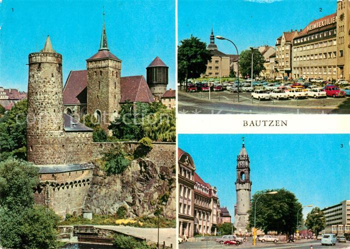 Bautzen Sachsen Alte Wasserkunst Michaeliskirche Platz der Roten Armee Reichentu