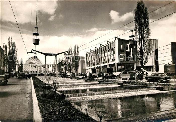 Bruxelles Bruessel Exposition Universelle Avenue de Belgique Palais des Arts Gra