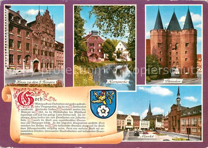 Goch Haus zu den 5 Ringen Nierspartie Steintor Markt