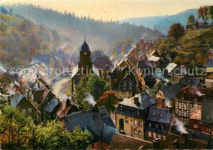 Monschau im Morgengrauen