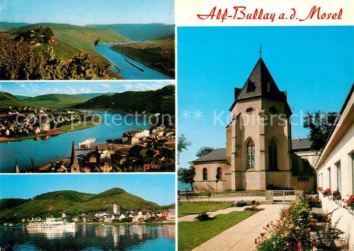 Alf Mosel Panorama Moseltal Dampfer Kirche