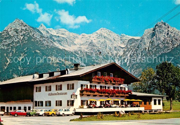 St Ulrich Pillersee Gasthof Restaurant Strasserwirt Alpen