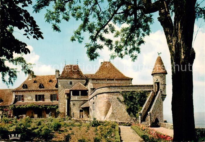 Loubressac Vieux manoir gothique