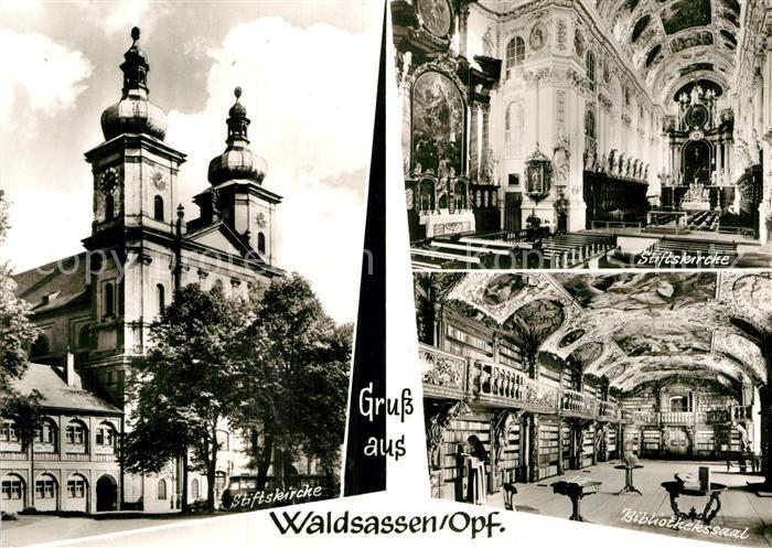 Waldsassen Stiftskirche Bibliothekssaal