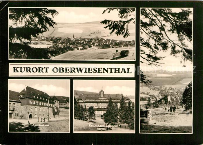 Oberwiesenthal Erzgebirge Panorama Sportschule Ferienheim Aktivist