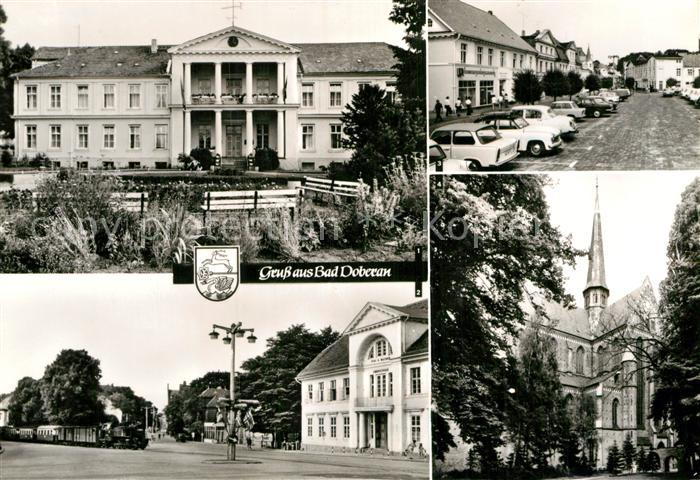 Bad Doberan Moorbad Baederbahn Dampflokomotive Markt Klosterkirche