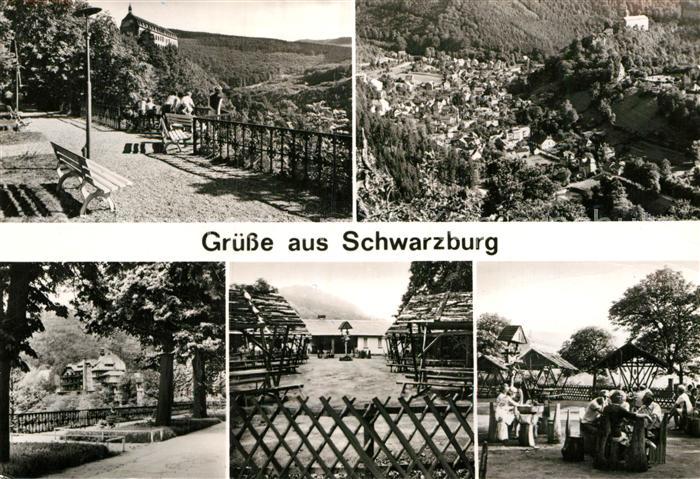 Schwarzburg Thueringer Wald Schloss Schaenke Reichsbahn Erholungsheim