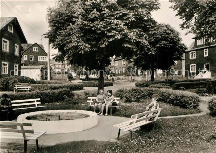 Oberhain Park Ruhebank Brunnen