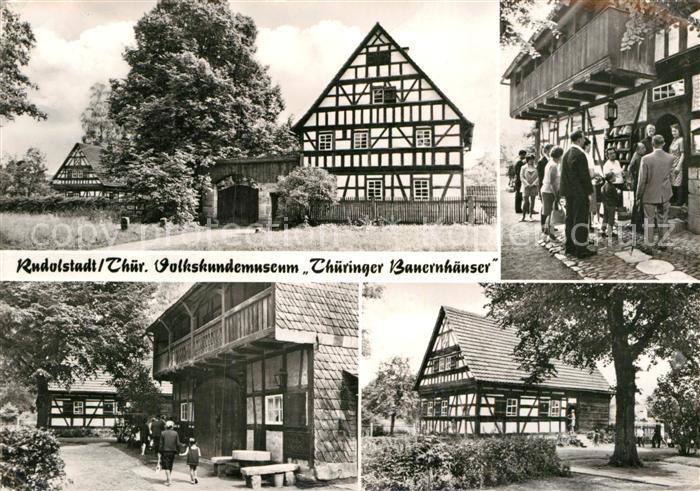 Rudolstadt Volkskundemuseum Thueringer Bauernhaeuser