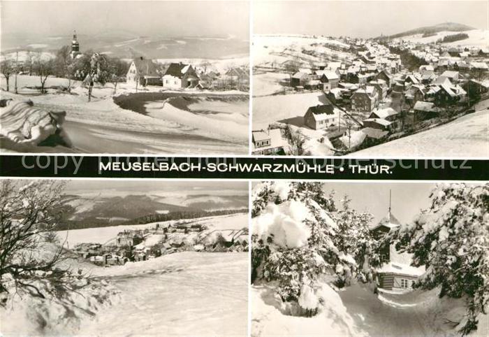 Meuselbach-Schwarzmuehle Winterpanorama