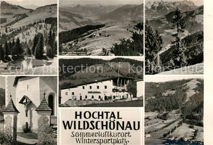 Wildschoenau Tirol Panorama Sommerluftkurort Wintersportplatz Kirche Bergbahnsta