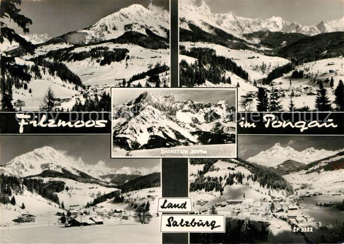 Filzmoos Landschaftspanorama Dachsteingebirge im Winter