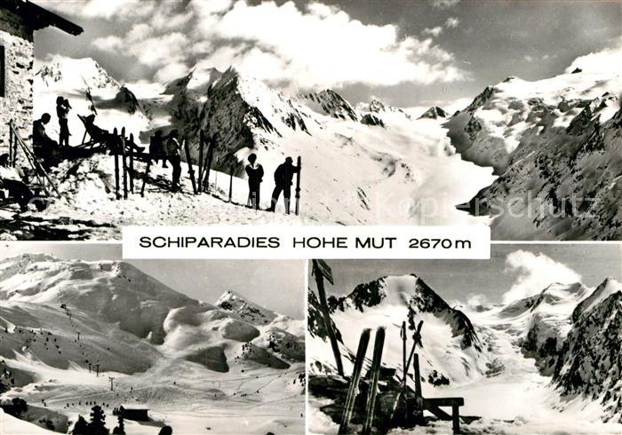 Hochgurgl Schiparadies Hohe Mut Gebirgspanorama