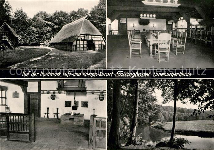 Fallingbostel Hof der Heidmark Lueneburger Heide Erinnerungsstaette des Bauerntu