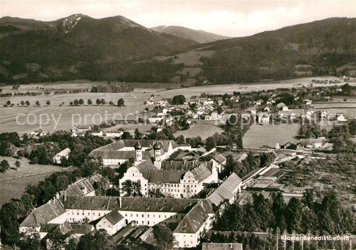 Benediktbeuern Kloster Fliegeraufnahme