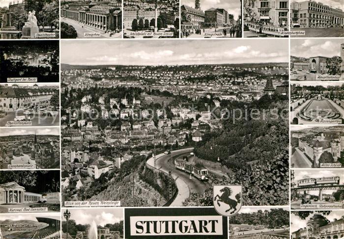 STUTTGART  CITY Panorama Neue Weinsteige Sehenswuerdigkeiten der Stadt