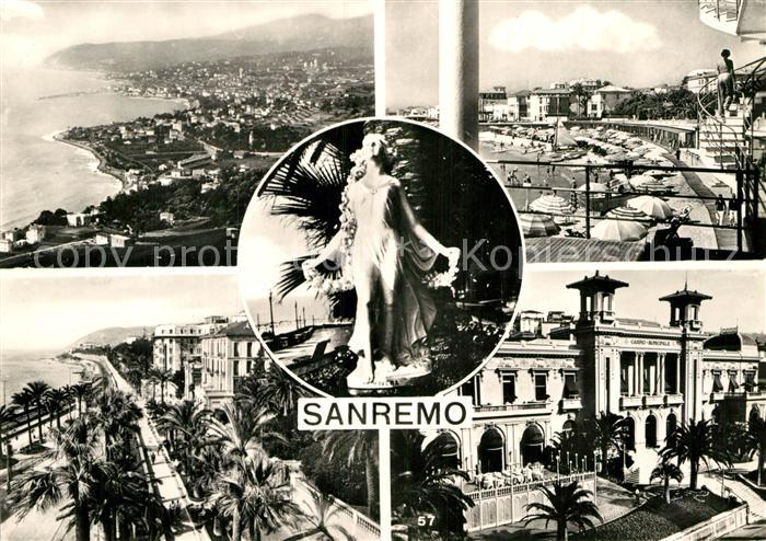Sanremo Panorama Riviera dei fiori Casino Municipale Spiaggia
