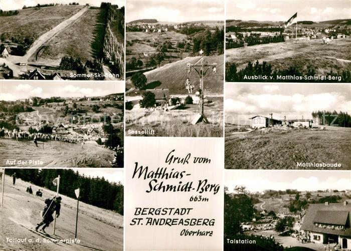 St Andreasberg Harz Matthias Schmidt Berg Sommerskifahren Torlauf Sessellift Mat