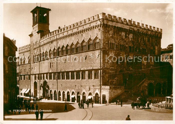Perugia Palazzo Comunale Palast