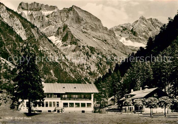Oberstdorf Oytal Haus Allgaeuer Alpen