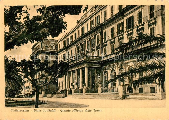 Civitavecchia Viale Garibaldi Grande Albergo delle Terme