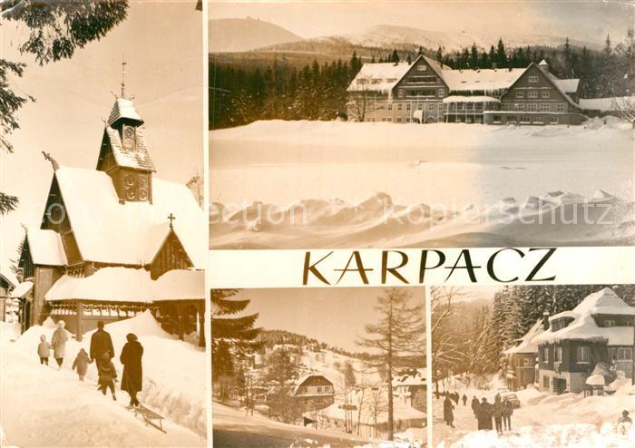 Karpacz Bierutowice Hotel Orlinek Winterpanorama
