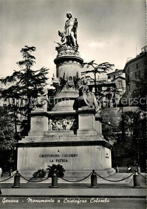 Genova Genua Liguria Monumento a Cristoforo Colombo Columbusdenkmal