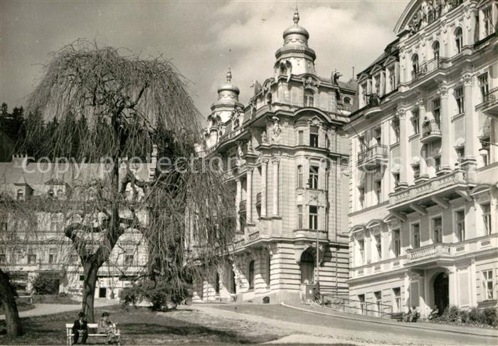 Marianske Lazne Namesti Klementa Gottwalda Klement Gottwald Platz