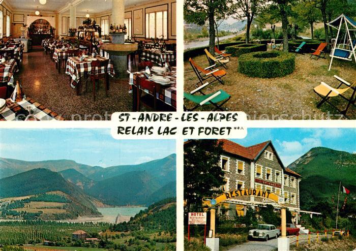 Saint-Andre-les-Alpes Hotel Lac et Foret Restaurant