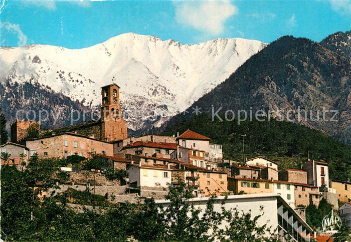 Vernet-les-Bains et les Massif du Canigou