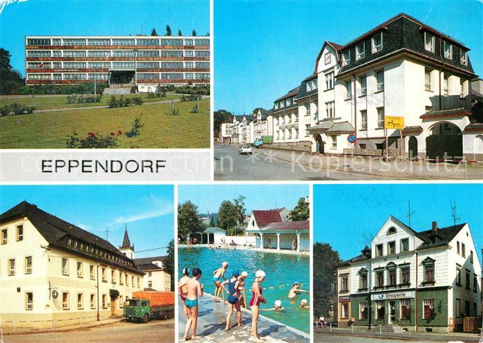 Eppendorf Sachsen Oberschule Borstendorfer Strasse Leninplatz Freibad