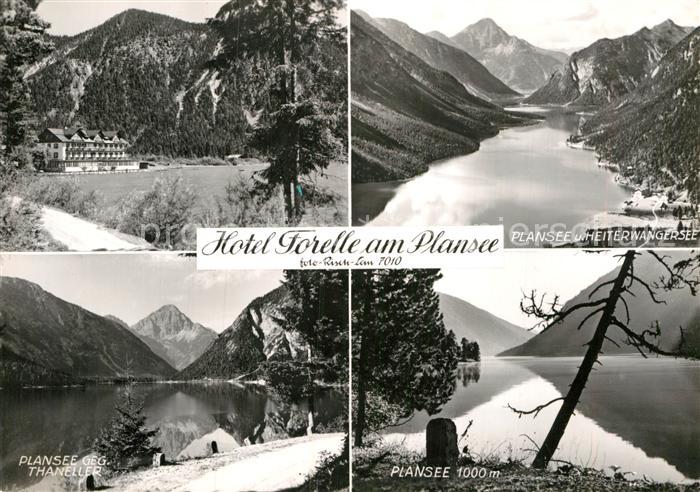 Plansee Hotel Forelle am Plansee Heiterwangersee Alpenpanorama Thaneller