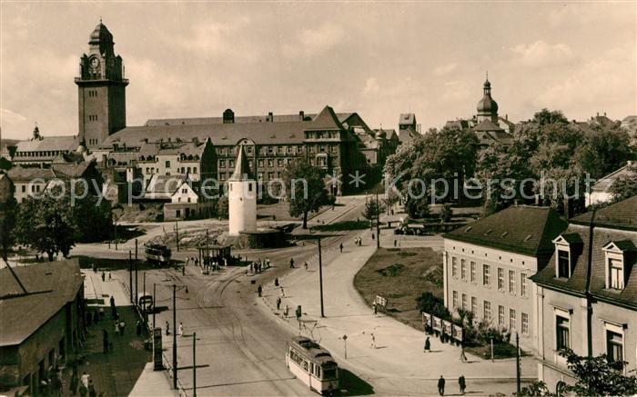 Plauen Vogtland Tunnel Rathaus