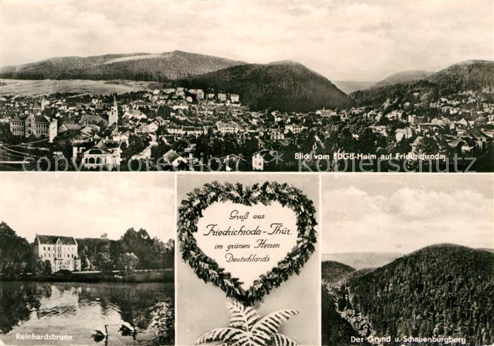 Friedrichroda Reinhardsbrunn Schauenburgberg
