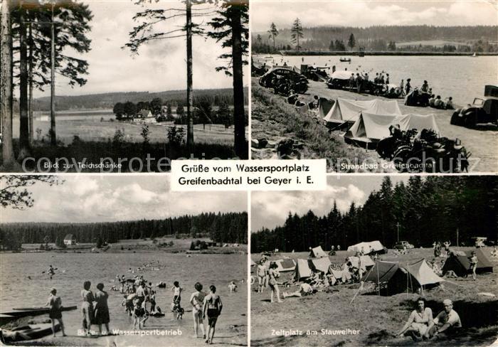 Geyer Strandbad Greifenbachtal Zeltplatz Wassersportbetrieb