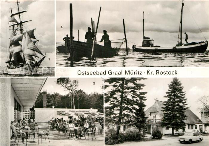 Graal-Mueritz Ostseebad Segelschulschiff Wilhelm Pieck Am Bodden Broiler-Gaststa