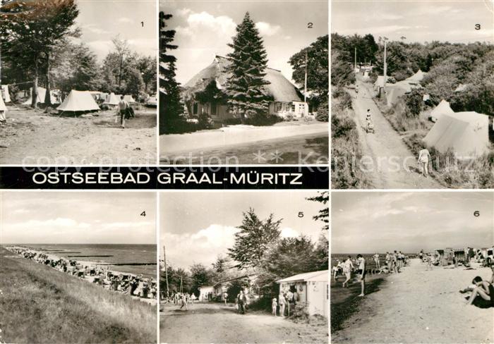 Graal-Mueritz Ostseebad Zeltplatz Gaertnerische Produktions-Genossenschaft Stran