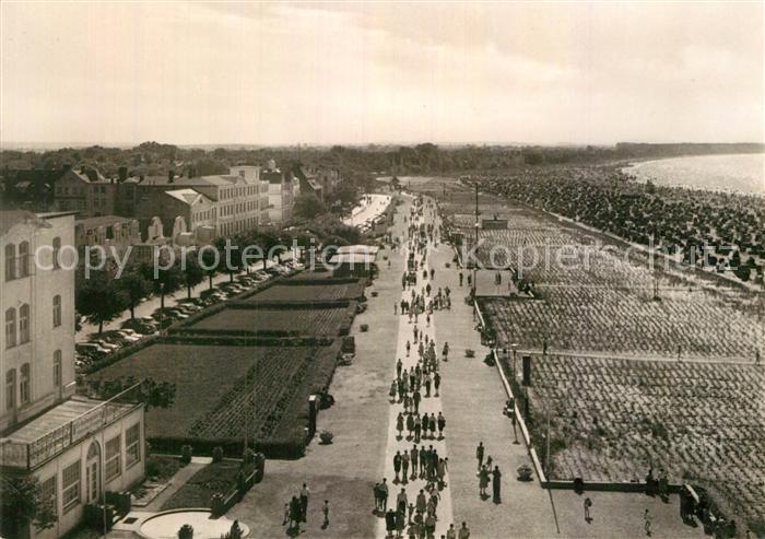 Warnemuende Ostseebad Blick vom Leuchtturm