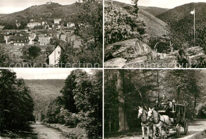 Bad Blankenburg Schwarzatal Postkutsche