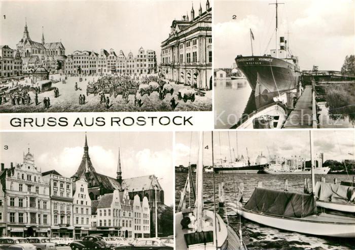 ROSTOCK  CITY Kulturhistorisches Museum Neuer Markt Pionierschiff Vorwaerts