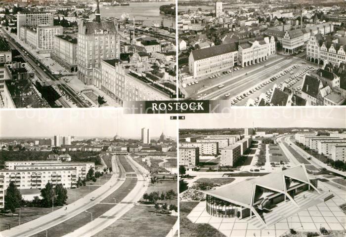 ROSTOCK  CITY Lange Strasse Stadthafen Kosmos-Gaststaette