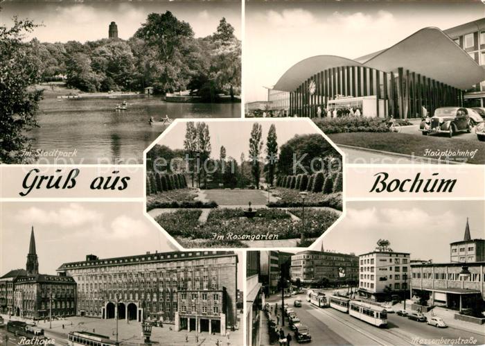 Bochum Hauptbahnhof Stadtpark Rathaus Massenbergstrasse