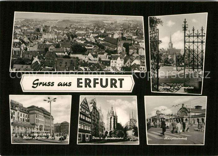 Erfurt Hotel Erfurter Hof Hauptbahnhof Obelisk Domplatz