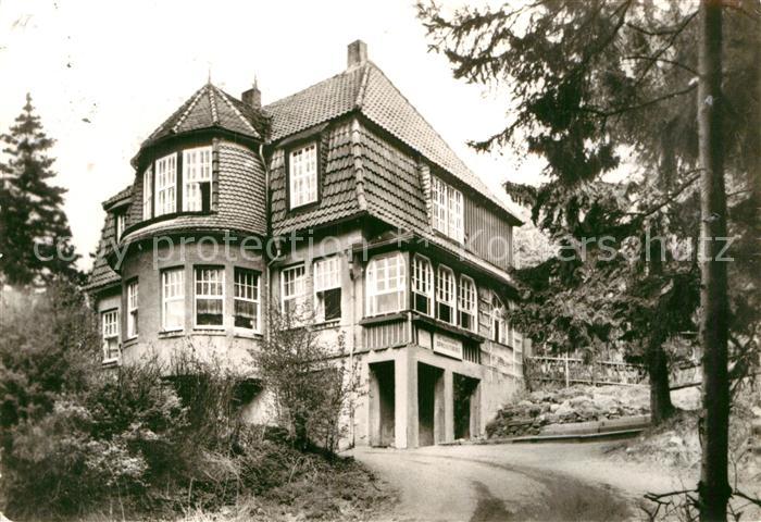 Wernigerode Harz HO-Gaststaette Armeleuteberg