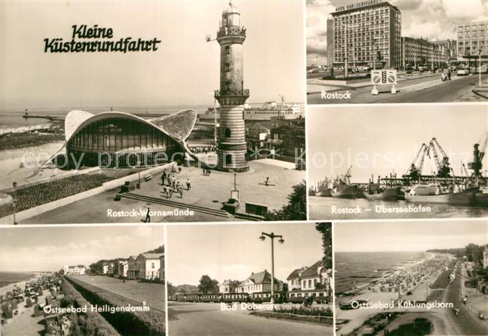 Rostock-Warnemuende Heiligendamm Bad Doberan Kuehlungsborn ueberseehafen