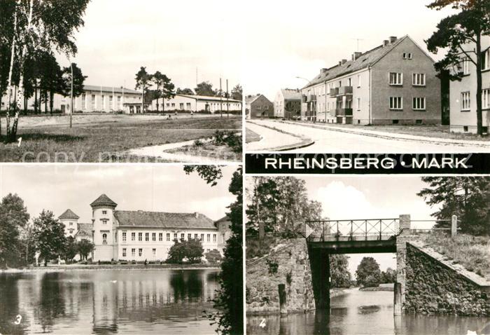 Rheinsberg Erholungsheim Freundschaft Dubnastrasse Schlabornbruecke