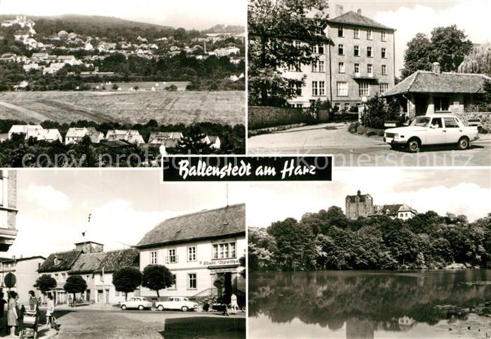 Ballenstedt Heilstaette fuer Lungenkrankheiten Rudolf-Breitscheid-Strasse Forstf